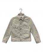 F.O.B FACTORYエフオービー ファクトリー）の古着「シャツジャケット」｜ライトグレー