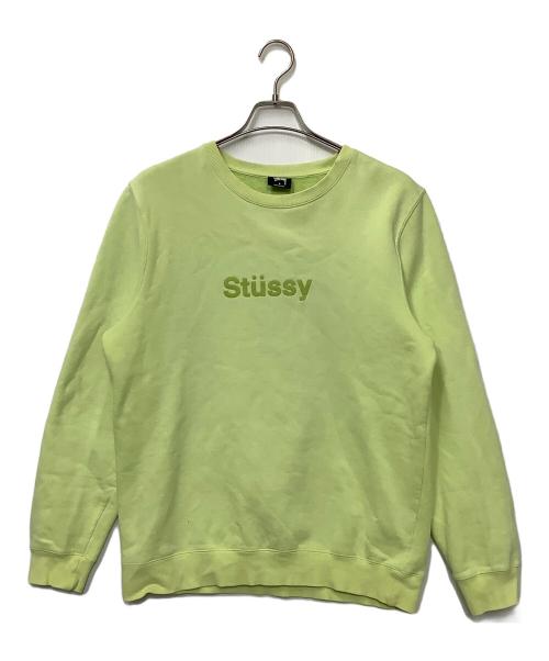 stussy（ステューシー）stussy (ステューシー) スウェット グリーン サイズ:Sの古着・服飾アイテム