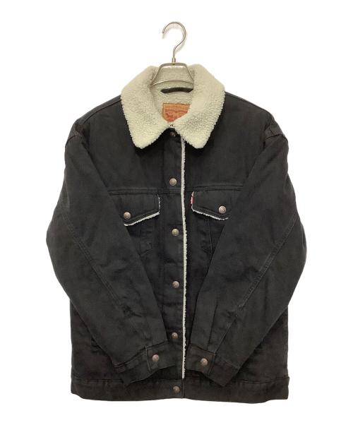 LEVI'S（リーバイス）LEVI'S (リーバイス) 裏ボアボアジャケット ブラック サイズ:Sの古着・服飾アイテム