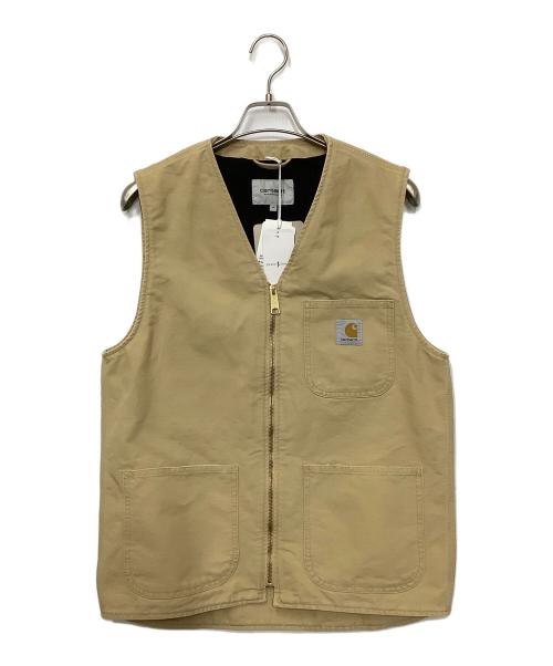 CarHartt（カーハート）CarHartt (カーハート) ベスト ベージュ サイズ:M 未使用品の古着・服飾アイテム