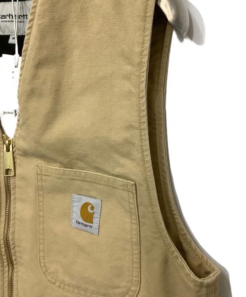 CarHartt（カーハート）CarHartt (カーハート) ベスト ベージュ サイズ:M 未使用品の古着・服飾アイテム
