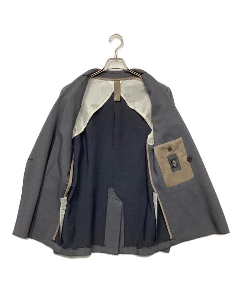 eleventy（イレブンティ）eleventy (イレブンティ) テーラードジャケット グレー サイズ:48の古着・服飾アイテム