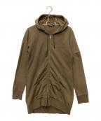BURBERRY LONDONバーバリーロンドン）の古着「ジップパーカー」｜ブラウン