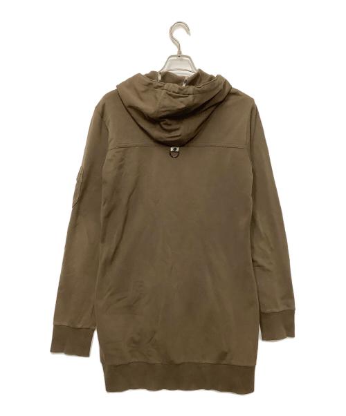 BURBERRY LONDON（バーバリーロンドン）BURBERRY LONDON (バーバリーロンドン) ジップパーカー ブラウン サイズ:2の古着・服飾アイテム