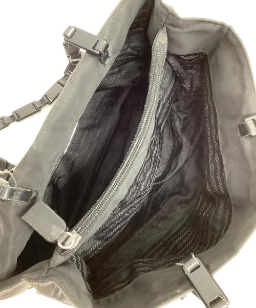 PRADA（プラダ）PRADA (プラダ) トートバッグ グレーの古着・服飾アイテム