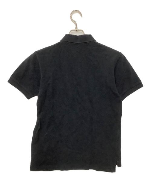 PLAY COMME des GARCONS（プレイコムデギャルソン）PLAY COMME des GARCONS (プレイコムデギャルソン) ポロシャツ ブラック サイズ:Sの古着・服飾アイテム