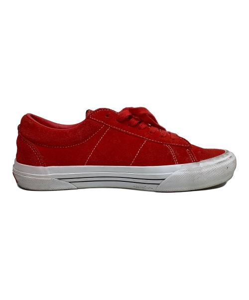 VANS（ヴァンズ）VANS (バンズ) Supreme (シュプリーム) スニーカー レッド サイズ:26cmの古着・服飾アイテム