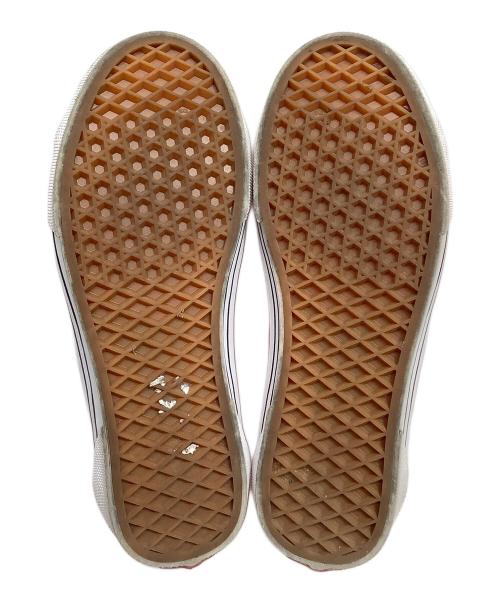 VANS（ヴァンズ）VANS (バンズ) Supreme (シュプリーム) スニーカー レッド サイズ:26cmの古着・服飾アイテム