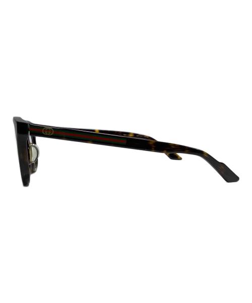 GUCCI（グッチ）GUCCI (グッチ) 伊達眼鏡 サイズ:52□16-140の古着・服飾アイテム