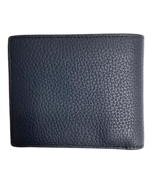MICHAEL KORS（マイケル・コース）MICHAEL KORS (マイケル・コース) 2つ折り財布 ネイビーの古着・服飾アイテム