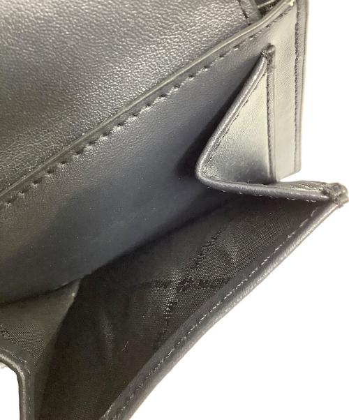 MICHAEL KORS（マイケル・コース）MICHAEL KORS (マイケル・コース) 2つ折り財布 ネイビーの古着・服飾アイテム