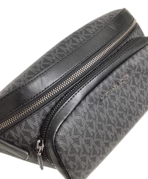 MICHAEL KORS（マイケル・コース）MICHAEL KORS (マイケル・コース) ウエストバッグ ブラックの古着・服飾アイテム