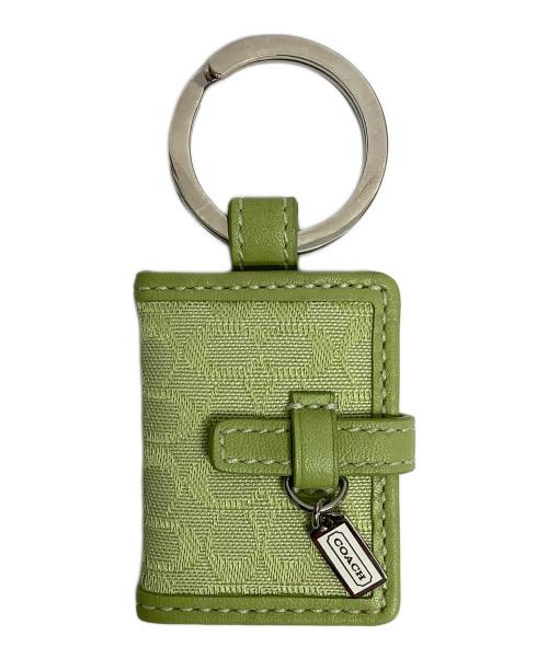 COACH（コーチ）COACH (コーチ) キーリング グリーンの古着・服飾アイテム