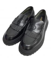 FRED PERRY（フレッドペリー）の古着「ローファー」｜ブラック