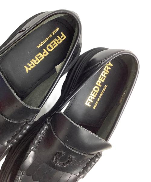 FRED PERRY（フレッドペリー）FRED PERRY (フレッドペリー) ローファー ブラック サイズ:UK6の古着・服飾アイテム