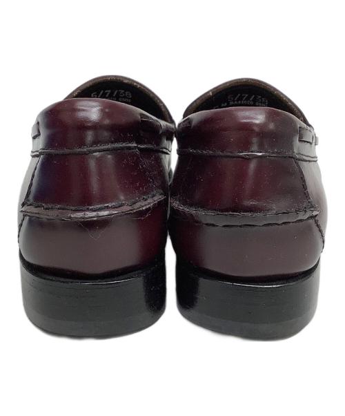 G.H.BASS（ジーエイチバス）G.H.BASS (ジーエイチバス) ローファー レッド サイズ:5/7/38の古着・服飾アイテム