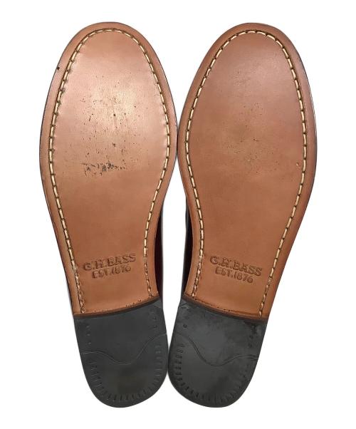 G.H.BASS（ジーエイチバス）G.H.BASS (ジーエイチバス) ローファー レッド サイズ:5/7/38の古着・服飾アイテム