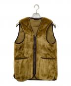 Barbourバブアー）の古着「フリースベスト」｜ベージュ