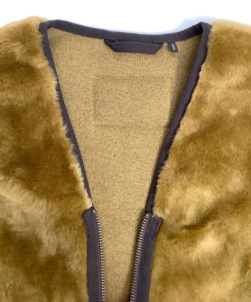 Barbour（バブアー）Barbour (バブアー) フリースベスト ベージュ サイズ:34の古着・服飾アイテム