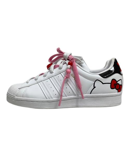 adidas（アディダス）adidas (アディダス) スニーカー ホワイト サイズ:23.5cmの古着・服飾アイテム