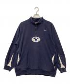 NIKE TEAMナイキチーム）の古着「ハーフジップスウェット」｜ブルー