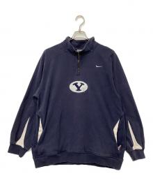 NIKE TEAM（ナイキチーム）の古着「ハーフジップスウェット」｜ブルー
