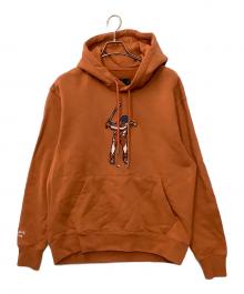 NIKE（ナイキ）の古着「プルオーバーパーカー」｜ブラウン