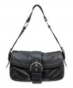 COACHコーチ）の古着「ワンショルダーバッグ」｜ブラック