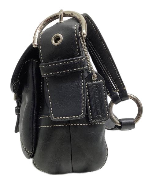 COACH（コーチ）COACH (コーチ) ワンショルダーバッグ ブラックの古着・服飾アイテム