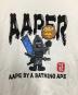 A BATHING APE (ア ベイシング エイプ) 半袖カットソー ホワイト サイズ:L：6000円