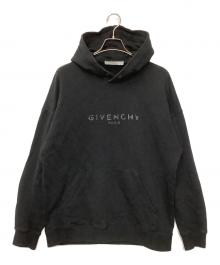 GIVENCHY（ジバンシィ）の古着「プルオーバーパーカー」｜ブラック
