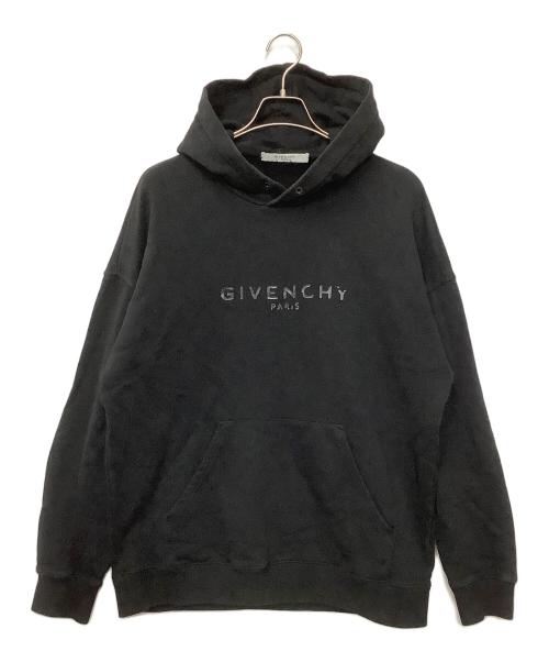 GIVENCHY（ジバンシィ）GIVENCHY (ジバンシィ) プルオーバーパーカー ブラック サイズ:Lの古着・服飾アイテム