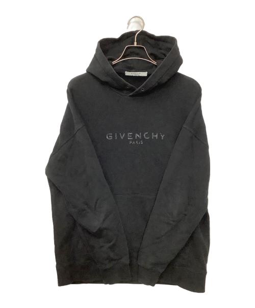 GIVENCHY（ジバンシィ）GIVENCHY (ジバンシィ) プルオーバーパーカー ブラック サイズ:Lの古着・服飾アイテム