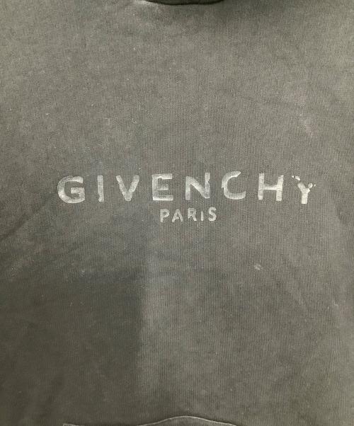 GIVENCHY（ジバンシィ）GIVENCHY (ジバンシィ) プルオーバーパーカー ブラック サイズ:Lの古着・服飾アイテム