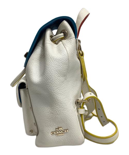 COACH（コーチ）COACH (コーチ) リュック アイボリーの古着・服飾アイテム