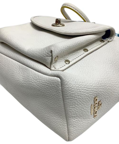COACH（コーチ）COACH (コーチ) リュック アイボリーの古着・服飾アイテム