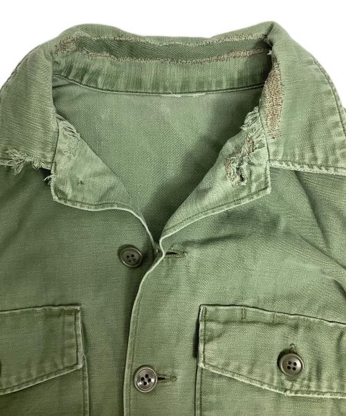 古着（フルギ）古着 (古着) ミリタリーシャツ グリーン サイズ:-の古着・服飾アイテム