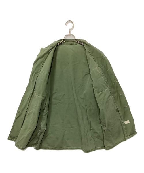 古着（フルギ）古着 (古着) ミリタリーシャツ グリーン サイズ:-の古着・服飾アイテム
