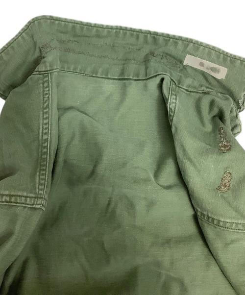 古着（フルギ）古着 (古着) ミリタリーシャツ グリーン サイズ:-の古着・服飾アイテム