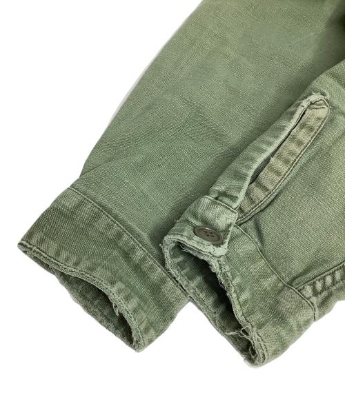 古着（フルギ）古着 (古着) ミリタリーシャツ グリーン サイズ:-の古着・服飾アイテム