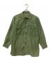 古着（古着）の古着「ミリタリーシャツ」｜グリーン