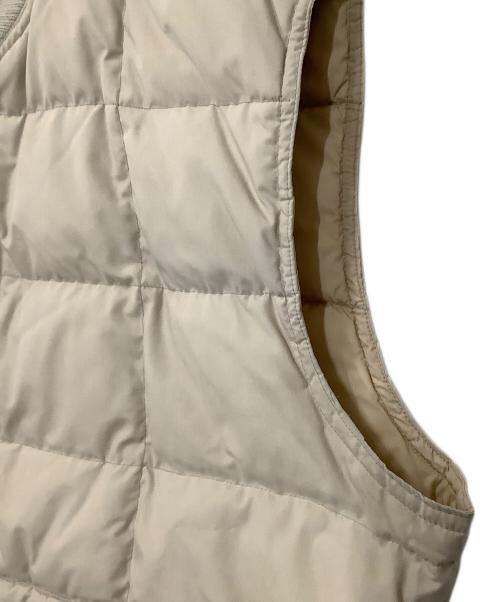 Eddie Bauer（エディーバウアー）Eddie Bauer (エディーバウアー) 中綿ベスト ベージュ サイズ:XLの古着・服飾アイテム