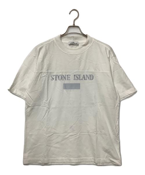 STONE ISLAND（ストーンアイランド）STONE ISLAND (ストーンアイランド) 半袖カットソー ホワイト サイズ:XLの古着・服飾アイテム