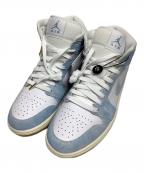 NIKEナイキ）の古着「ハイカットスニーカー」｜ホワイト×ブルー