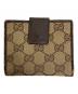 GUCCI (グッチ) 2つ折り財布：8000円