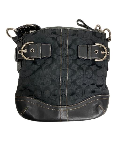 COACH（コーチ）COACH (コーチ) ショルダーバッグ ブラックの古着・服飾アイテム