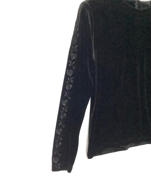 Christian Dior（クリスチャン ディオール）Christian Dior (クリスチャン ディオール) 長袖ブラウス ブラック サイズ:Mの古着・服飾アイテム