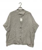 群言堂グンゲンドウ）の古着「半袖シャツ」｜グレー