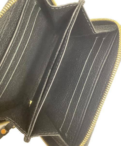 LOUIS VUITTON（ルイ ヴィトン）LOUIS VUITTON (ルイ ヴィトン) ラウンドファスナー財布 ブラックの古着・服飾アイテム