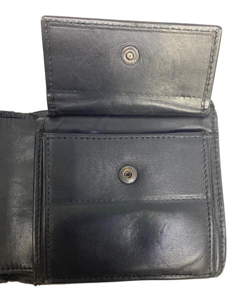 BOTTEGA VENETA（ボッテガベネタ）BOTTEGA VENETA (ボッテガベネタ) 2つ折り財布 ブラックの古着・服飾アイテム